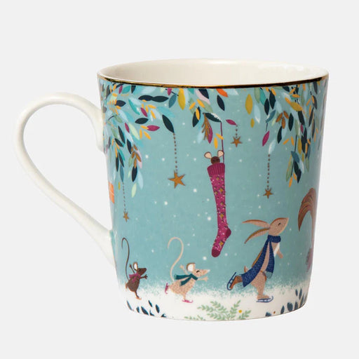 Sara Miller Mug In Giftbox - Skaters - Bear Country Kitchen