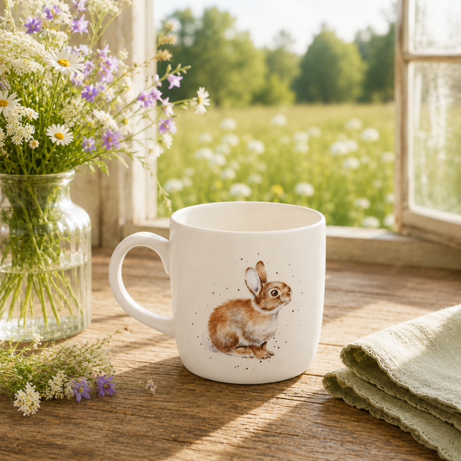 Wrendale Mug Fresh As A Daisy (Bunny)