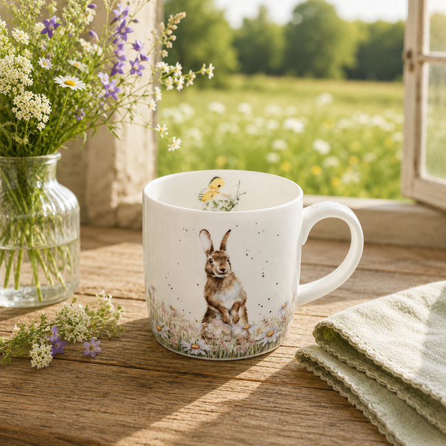 Wrendale Mug Fresh As A Daisy (Bunny)