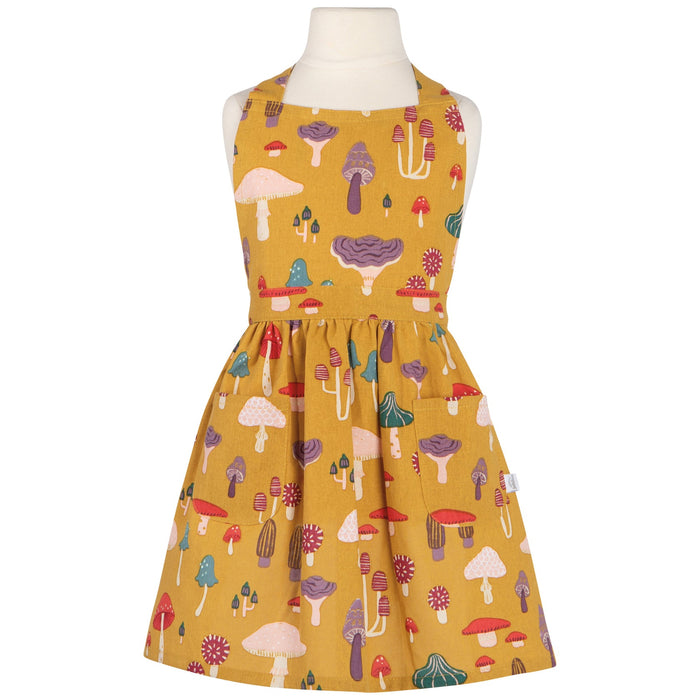 Danica Jubilee Minnie Kids Apron Mushroom Gems - Bear Country Kitchen