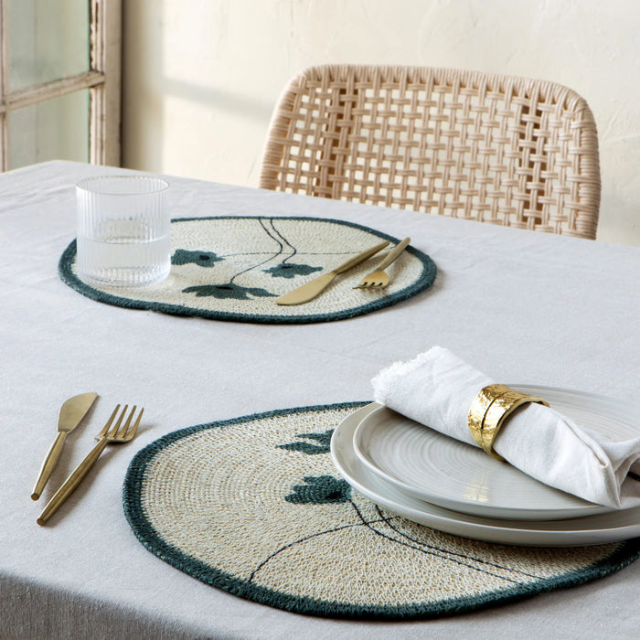 Danica Heirloom Seagrass Placemat Aria - Bear Country Kitchen