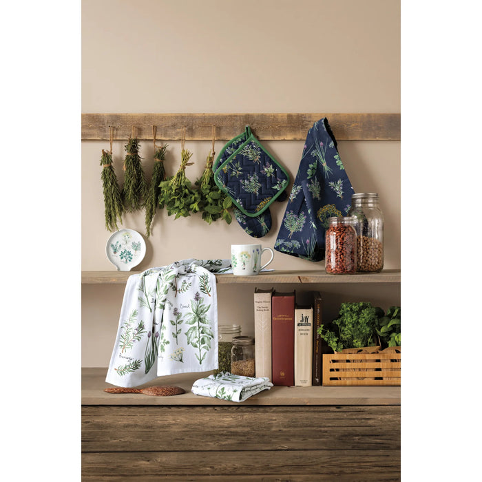 Danica Now Design Terry Dishtowel Fresh Herbs - Bear Country Kitchen