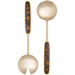 Danica Heirloom Salad Server Set of 2 Tortoise - Bear Country Kitchen