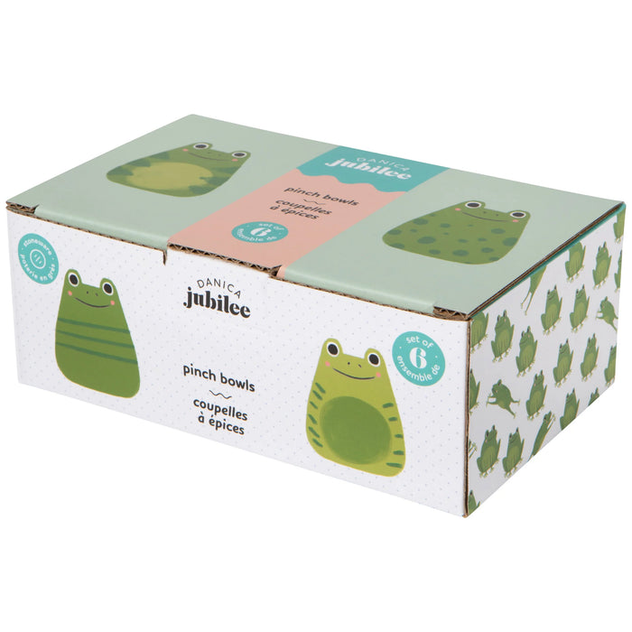 Danica Now Designs Shaped Pinch Bowls Set Of 6 Ribbit - Bear Country Kitchen