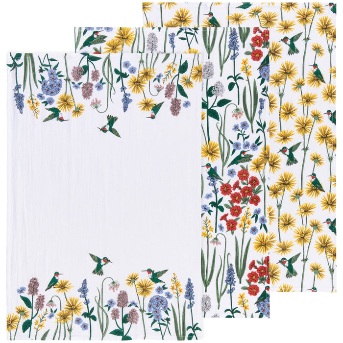 Danica Now Designs Bakers Floursack Set Of 3 Hummingbird - Bear Country Kitchen
