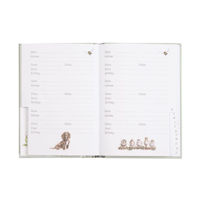 Wrendale Address Book The Flower Pot