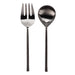 Abbott Salad Servers Matte Black - Bear Country Kitchen