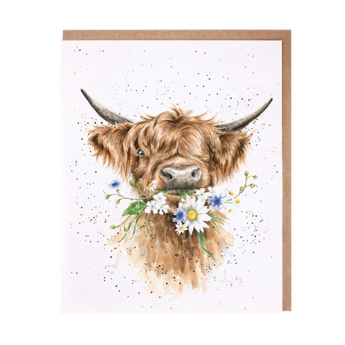 Wrendale Greeting Card Daisy Coo (Cow) - Bear Country Kitchen