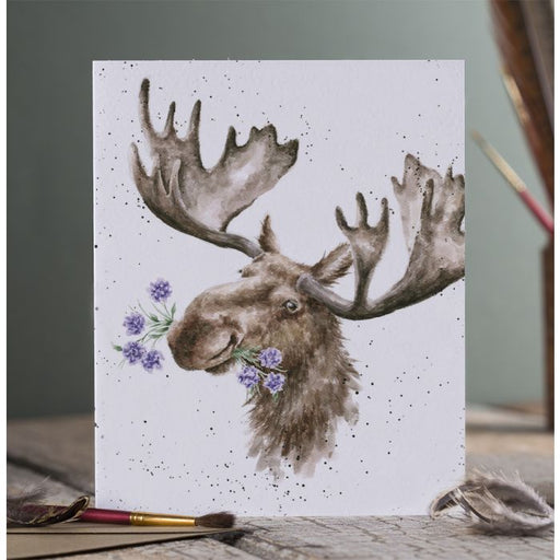 Wrendale Greeting Card Mountain Ranger (Moose) - Bear Country Kitchen
