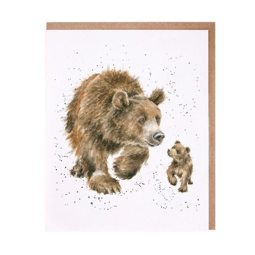 Wrendale Greeting Card Follow Me (Bear) - Bear Country Kitchen