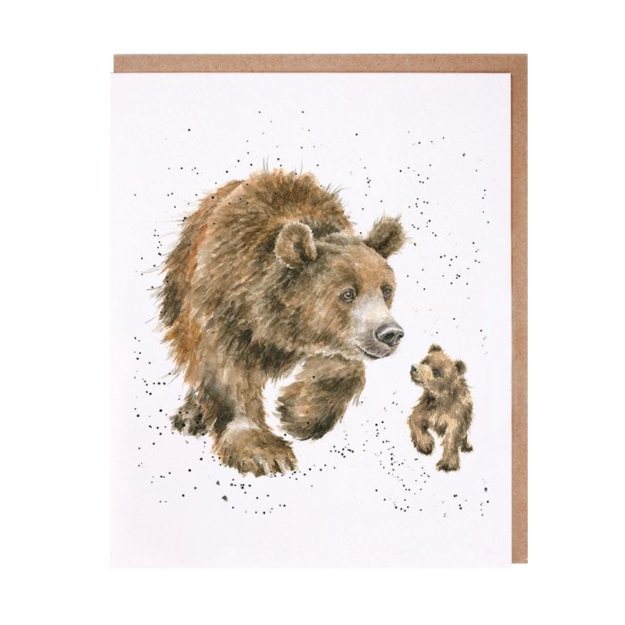 Wrendale Greeting Card Follow Me (Bear) - Bear Country Kitchen