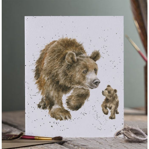 Wrendale Greeting Card Follow Me (Bear) - Bear Country Kitchen