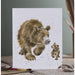 Wrendale Greeting Card Follow Me (Bear) - Bear Country Kitchen