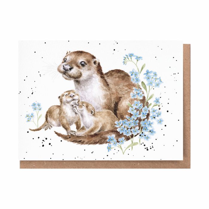 Wrendale Greeting Card Otterly Adorable - Bear Country Kitchen