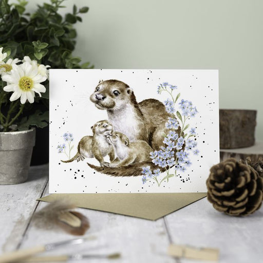 Wrendale Greeting Card Otterly Adorable - Bear Country Kitchen