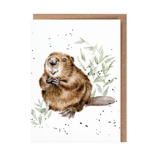 Wrendale Greeting Card The Arborist (Beaver) - Bear Country Kitchen