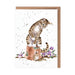 Wrendale Greeting Card Hide & Sqeak  (Cat & Mouse) - Bear Country Kitchen