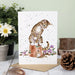 Wrendale Greeting Card Hide & Sqeak  (Cat & Mouse) - Bear Country Kitchen