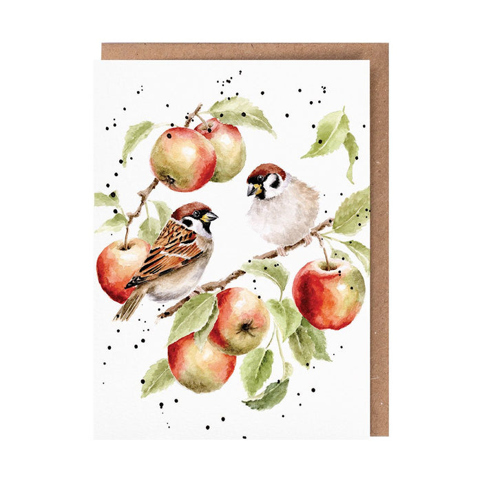 Wrendale Greeting Card The Apple Tree - Bear Country Kitchen