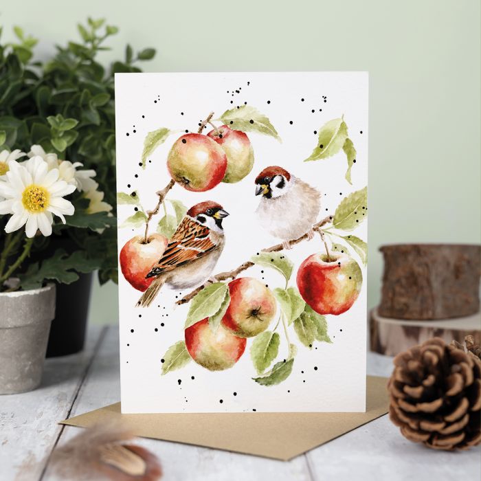 Wrendale Greeting Card The Apple Tree - Bear Country Kitchen