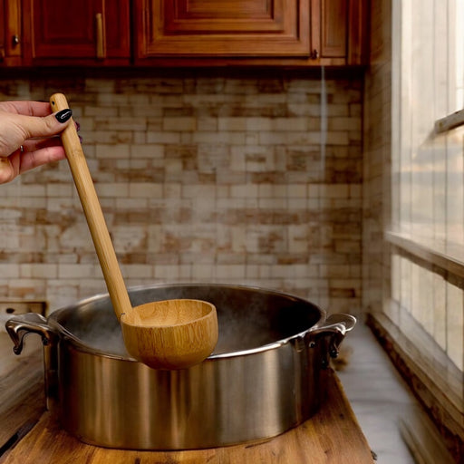 Bamboo Switch Soup Ladle - Bear Country Kitchen