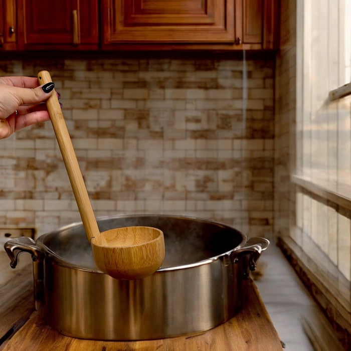 Bamboo Switch Soup Ladle - Bear Country Kitchen