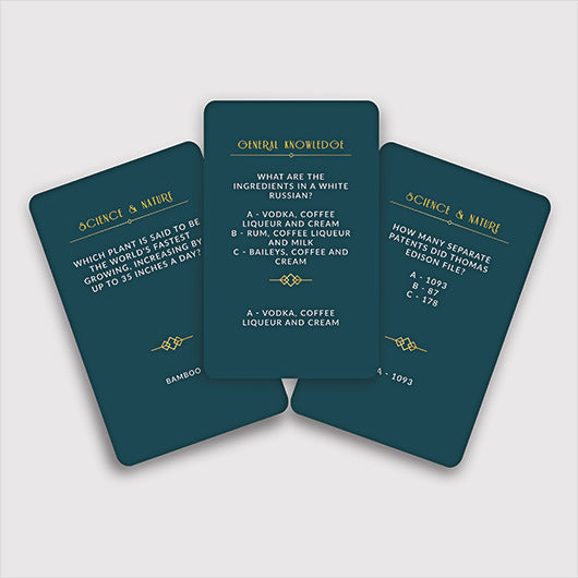 Gift Republic After Dinner Trivia - Bear Country Kitchen