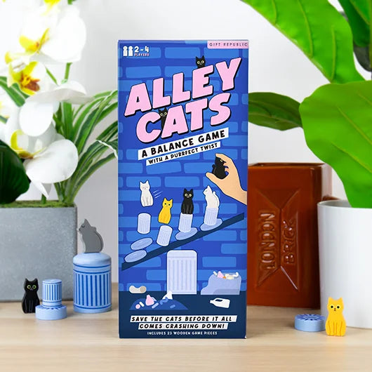 Gift Republic Alley Cats - A Balance Game - Bear Country Kitchen