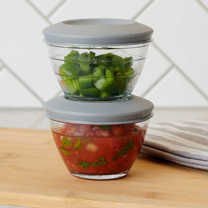 Anchor Hocking 4-in-1 Prep Bowl 1 Cup Set Of 2 - Bear Country Kitchen