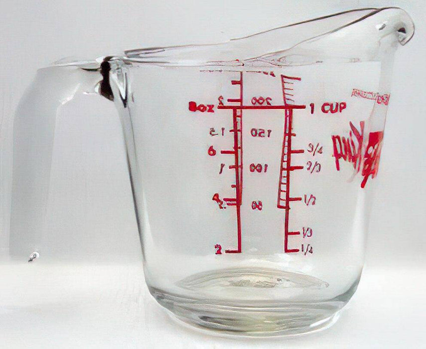Anchor Hocking 1 Cup Measure (Fire King) - Bear Country Kitchen