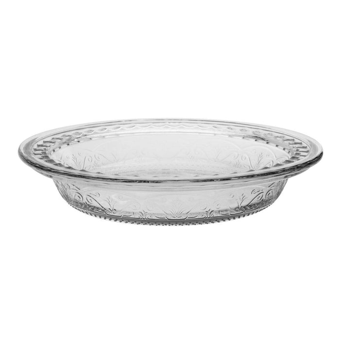 Anchor Hocking Laurel Deep Pie Plate With Fluted Edge 9.25" - Bear Country Kitchen