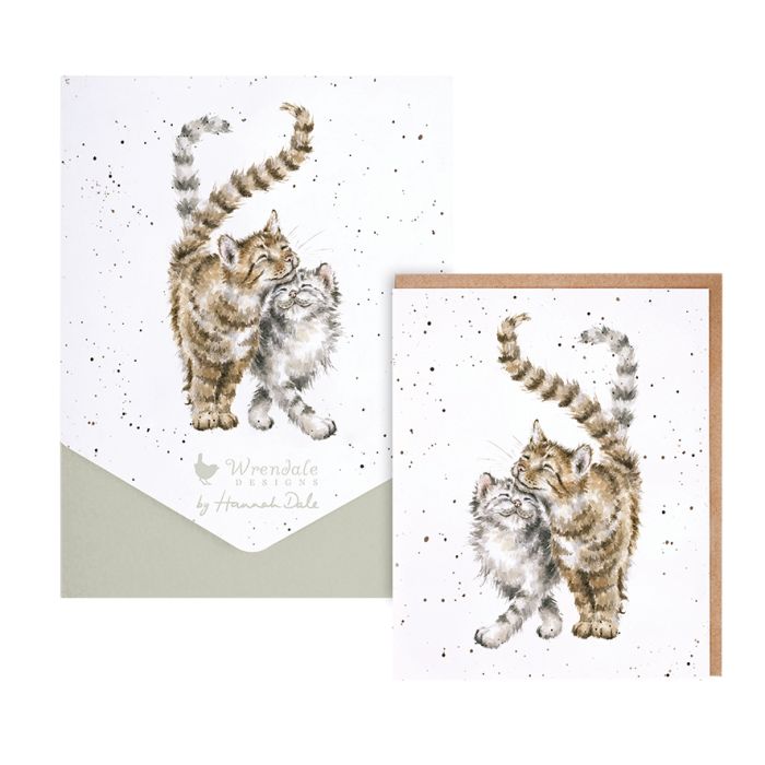 Wrendale Card Pack Of 8 Feline Good