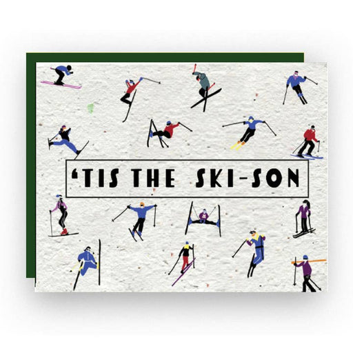 Artsy Em Wildflower Seed Paper Christmas Card - Bear Country Kitchen