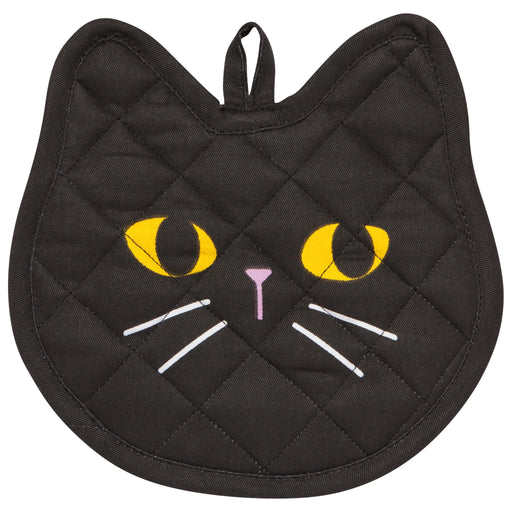 Danica Jubilee Pot Holder Black Cat - Bear Country Kitchen