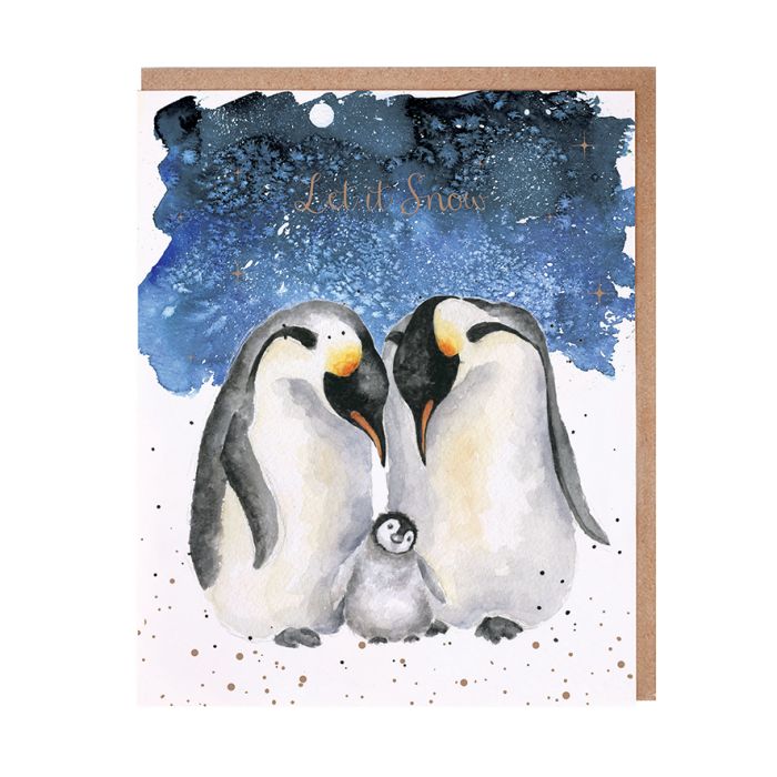 Wrendale Greeting Card A Family Christmas