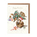Wrendale Greeting Card Underneath The Christmas Tree (Beaver) - Bear Country Kitchen