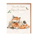Wrendale Christmas Card Pack Of 8 Twas The Night Before ... (Foxes) - Bear Country Kitchen