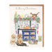 Wrendale Christmas Card Pack Of 8 The Country Christmas Kitchen - Bear Country Kitchen