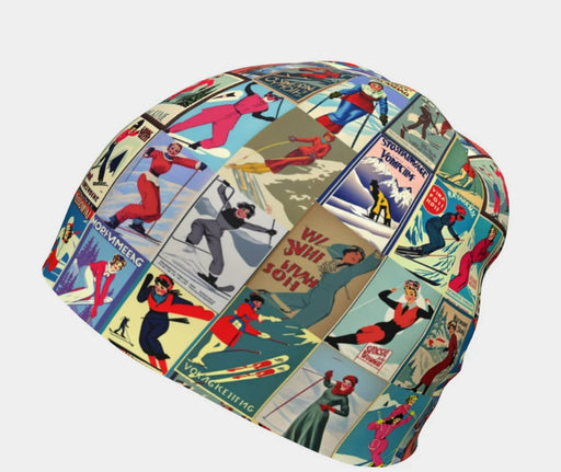 Sofs Design Beanie Vintage Women Skiers - Bear Country Kitchen
