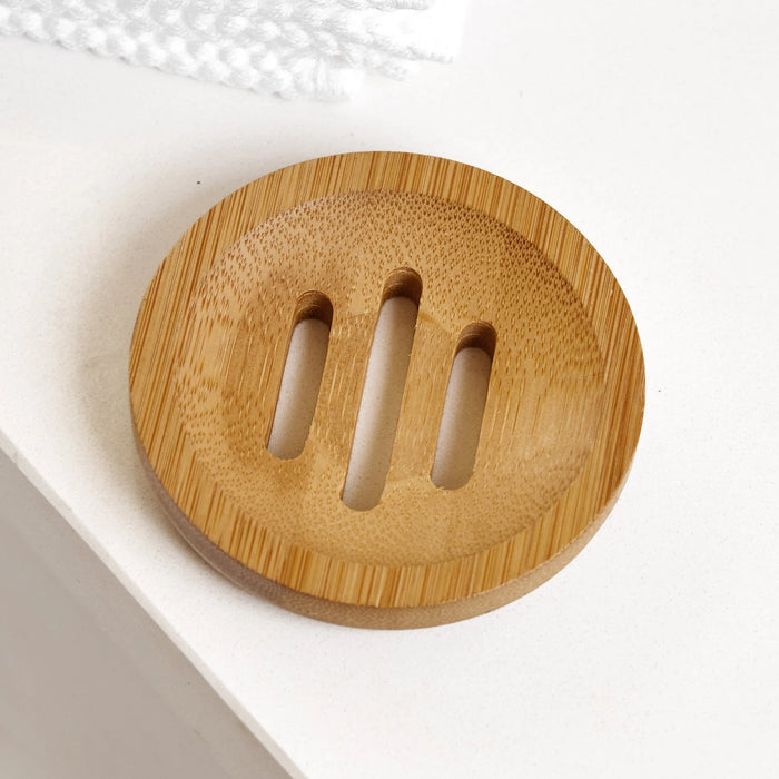 Bamboo Switch Round Soap Lift - Bear Country Kitchen
