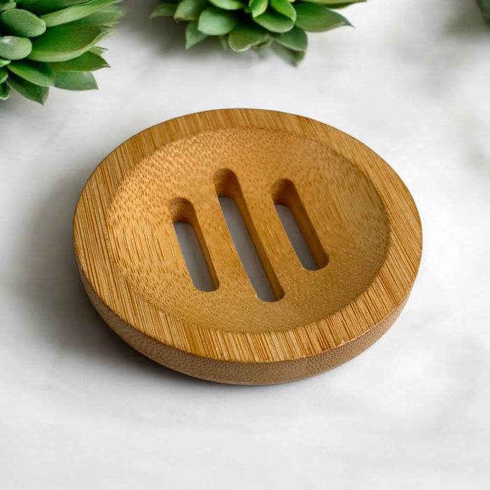 Bamboo Switch Round Soap Lift - Bear Country Kitchen