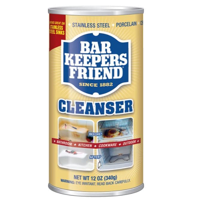 Bar Keepers Friend Cleanser & Polish (12 oz) - Bear Country Kitchen