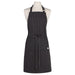 Danica Chef Apron - Pinstripe Black - Bear Country Kitchen