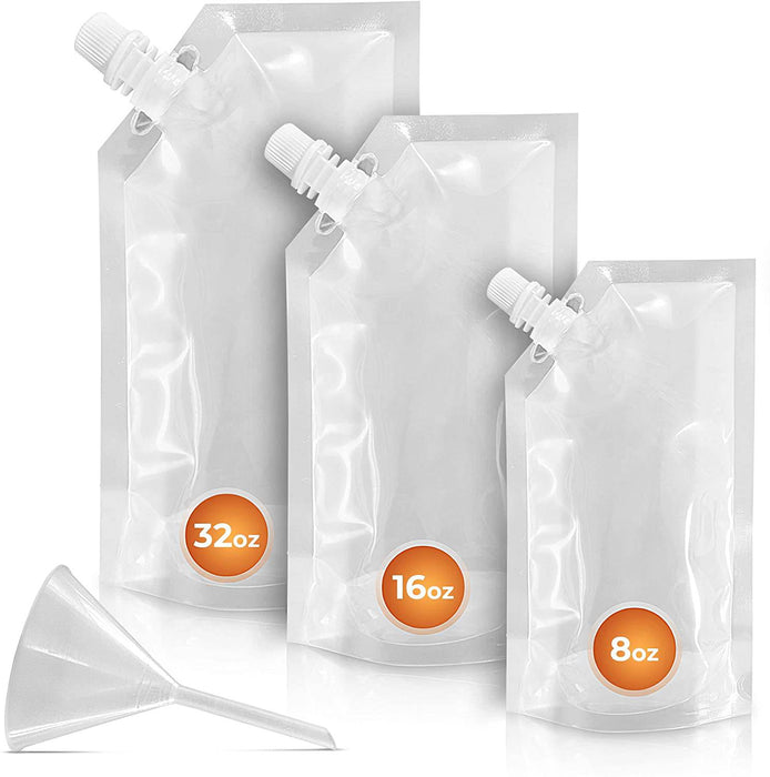 Zulay Plastic Drinking Flasks - Bear Country Kitchen