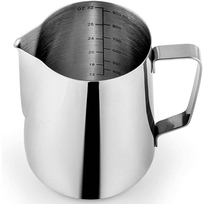 Zulay Stainless Steel Frothing Pitcher 32oz - Bear Country Kitchen