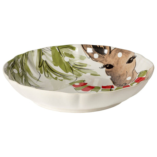 Casafina Deer Friends Pasta Serving Bowl - Bear Country Kitchen