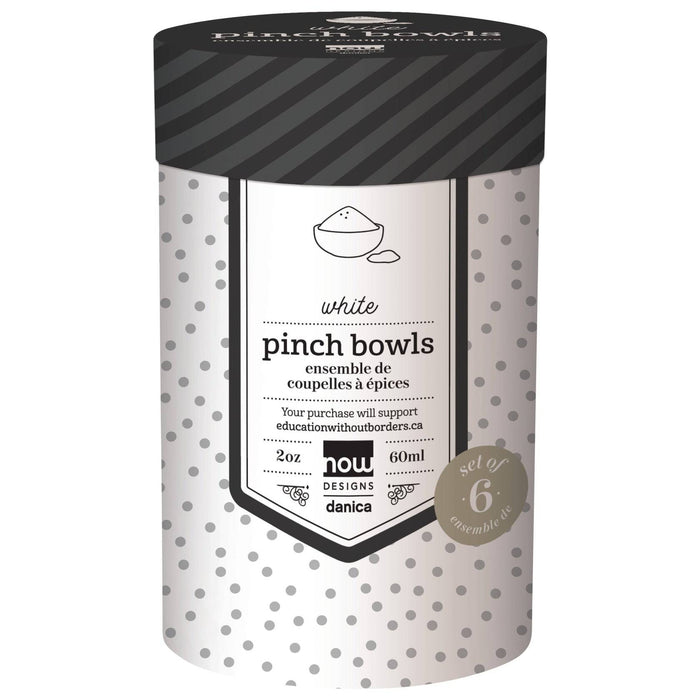 Danica Now Design Pinch Bowls Set of 6 White - Bear Country Kitchen