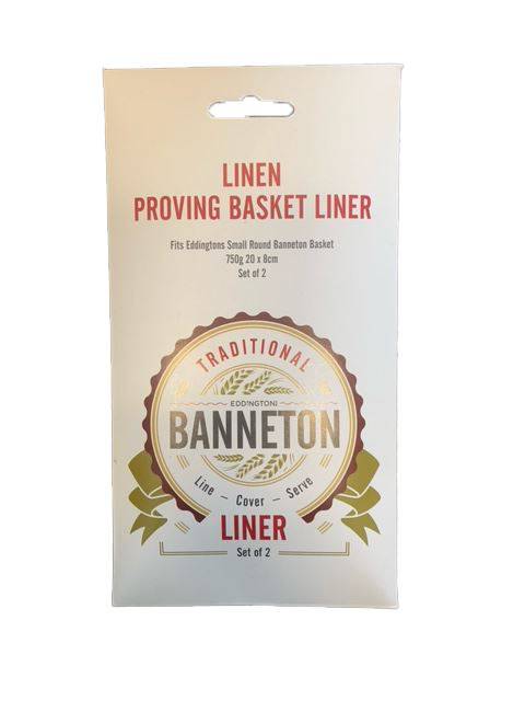 Eddingtons Linen Banneton Liner 750G Round S/2 - Bear Country Kitchen