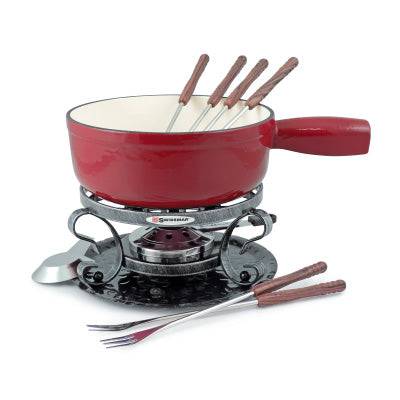 Lugano Cheese Fondue Cast Iron Swissmar - Bear Country Kitchen