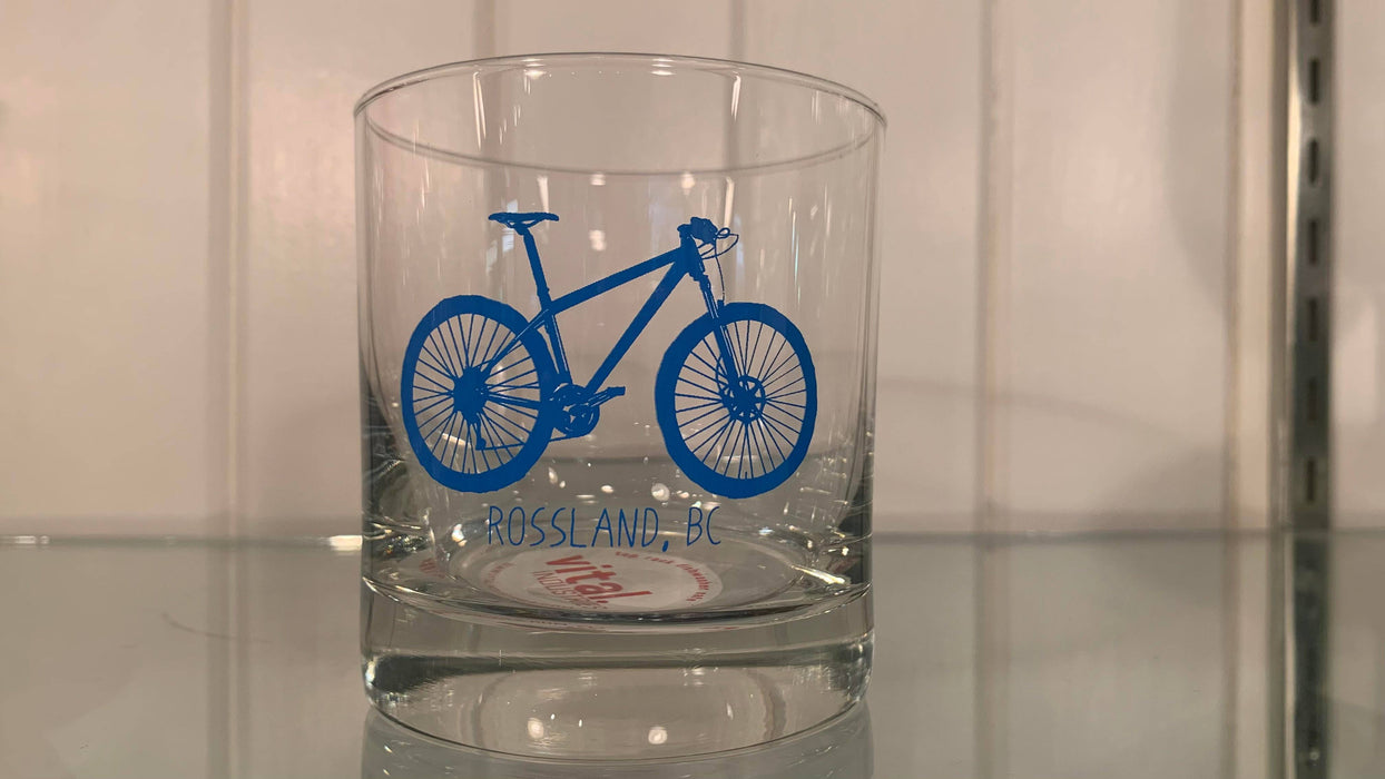 Old Fashioned Glass Bicycle Rossland - Bear Country Kitchen